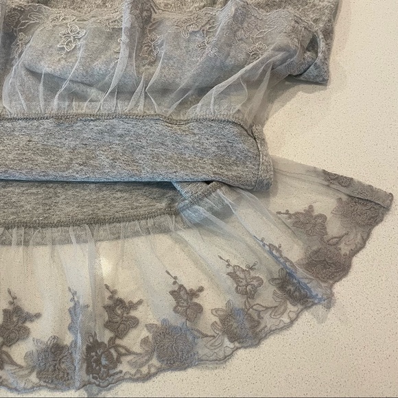 Disney Princess Mulan Hooded Shirt with Lace Bottom!! NWT - Picture 5 of 9